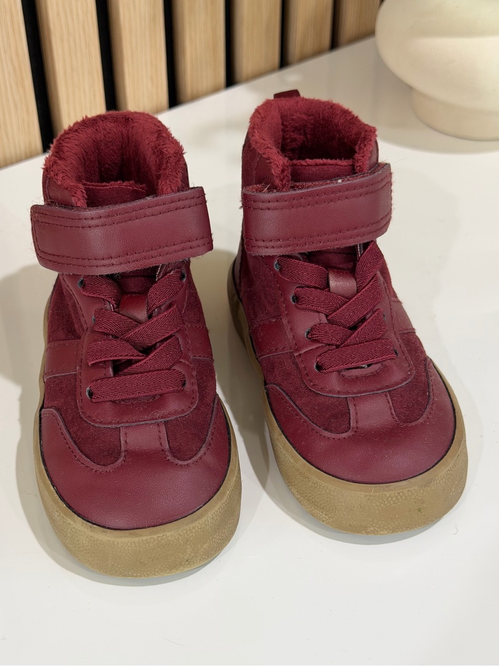 Baby Boy High Top Sneakers, Like New
